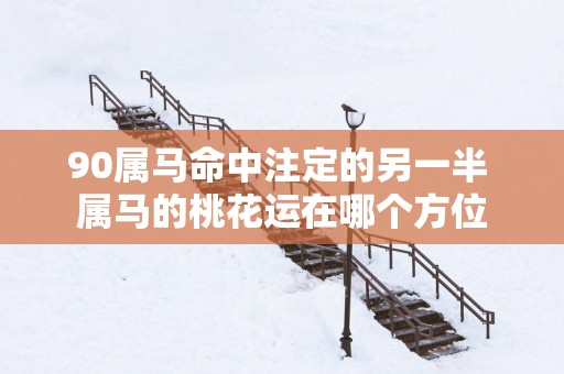 90属马命中注定的另一半 属马的桃花运在哪个方位
