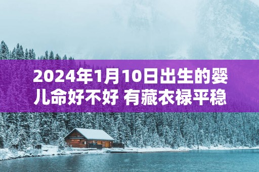 2025年1月10日出生的婴儿命好不好 有藏衣禄平稳足用