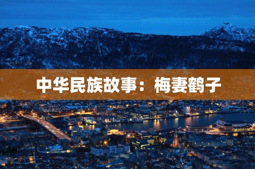 中华民族故事：梅妻鹤子