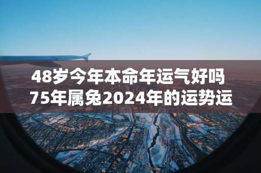 48岁今年本命年运气好吗 75年属兔2025年的运势运程