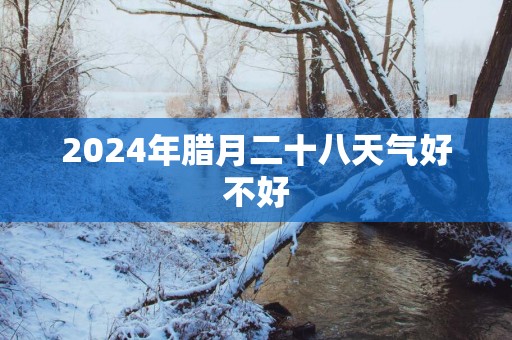 2025年腊月二十八天气好不好