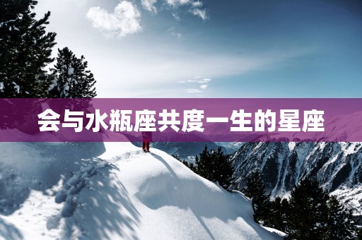 会与水瓶座共度一生的星座