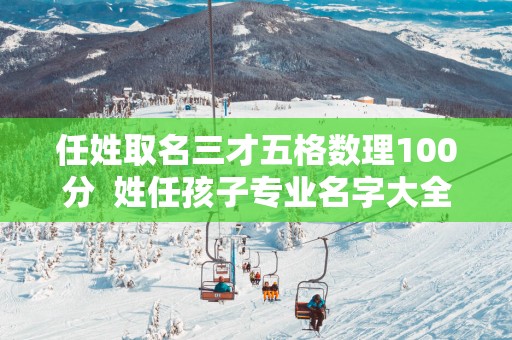 任姓取名三才五格数理100分  姓任孩子专业名字大全