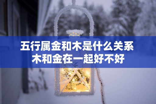 五行属金和木是什么关系 木和金在一起好不好