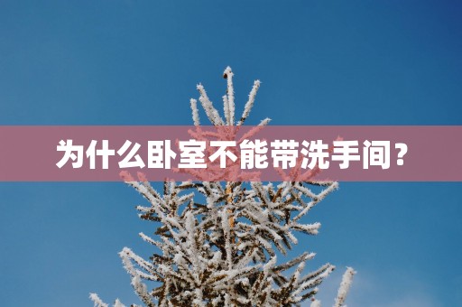 为什么卧室不能带洗手间？