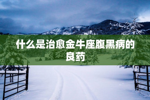 什么是治愈金牛座腹黑病的良药