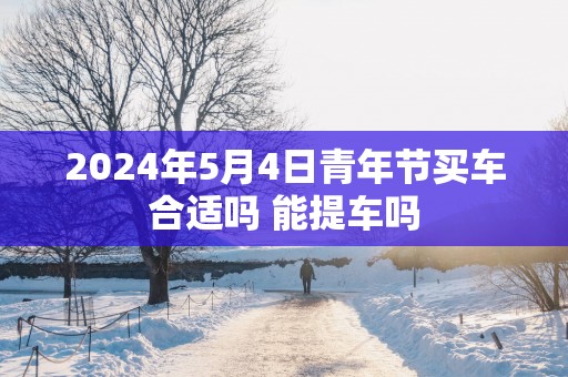 2025年5月4日青年节买车合适吗 能提车吗