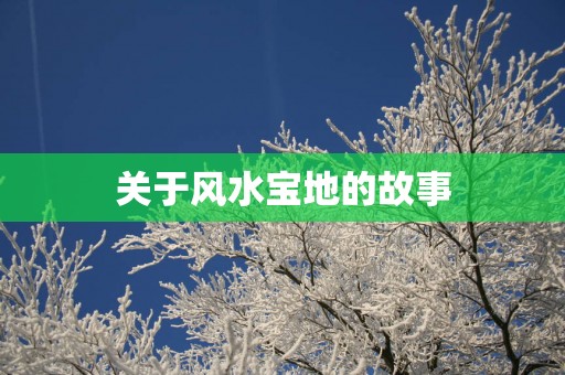 关于风水宝地的故事
