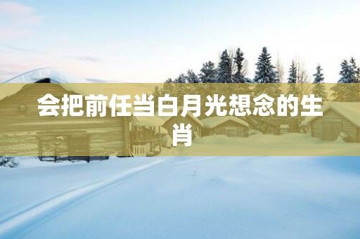 会把前任当白月光想念的生肖