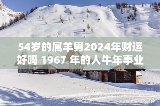 54岁的属羊男2025年财运好吗 1967 年的人蛇年事业运