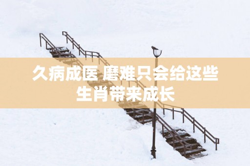 久病成医 磨难只会给这些生肖带来成长