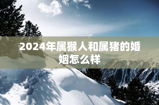 2025年属猴人和属猪的婚姻怎么样