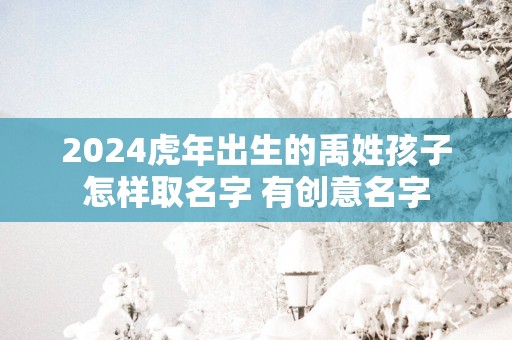 2025蛇年出生的禹姓孩子怎样取名字 有创意名字