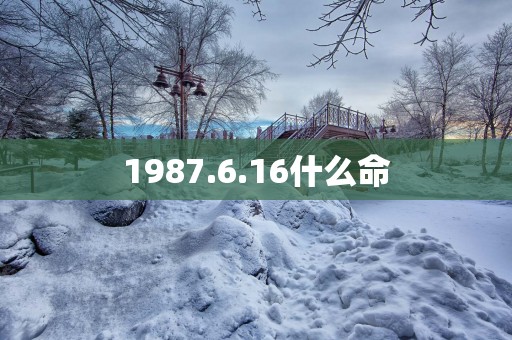 1987.6.16什么命