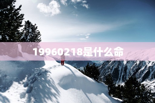 19960218是什么命