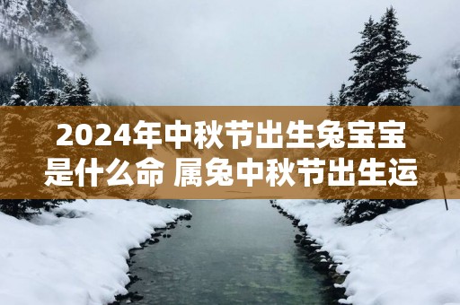 2025年中秋节出生兔宝宝是什么命 属兔中秋节出生运势