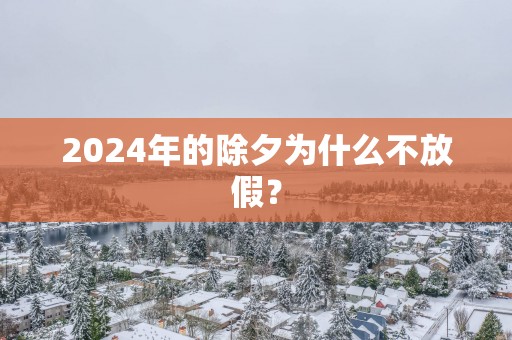 2025年的除夕为什么不放假？
