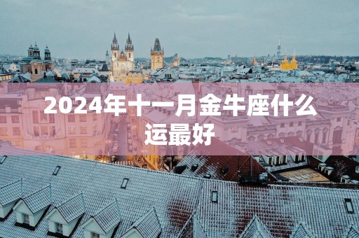 2025年十一月金牛座什么运最好