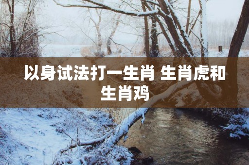 以身试法打一生肖 生肖虎和生肖鸡