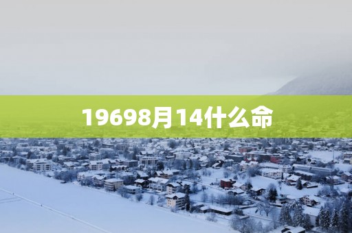 19698月14什么命