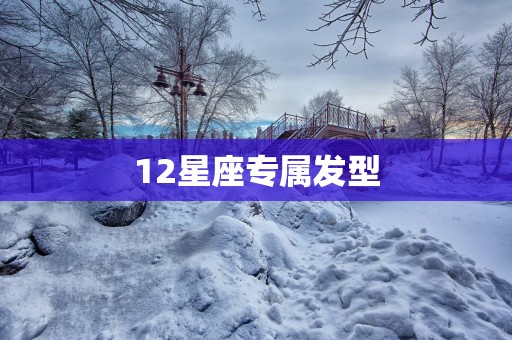 12星座专属发型