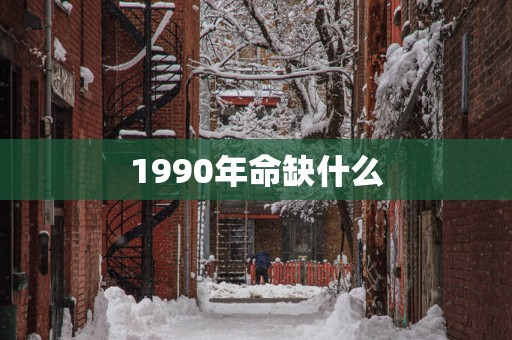 1990年命缺什么