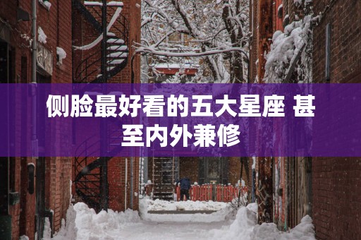 侧脸最好看的五大星座 甚至内外兼修