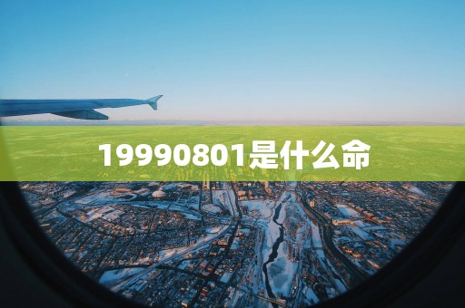 19990801是什么命