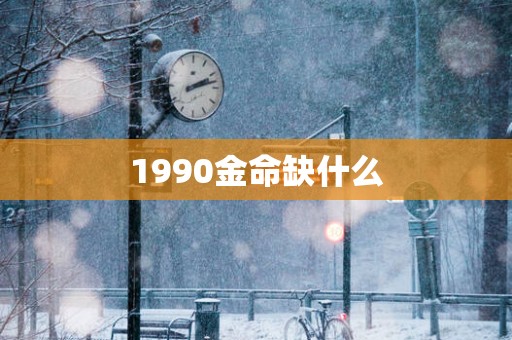 1990金命缺什么