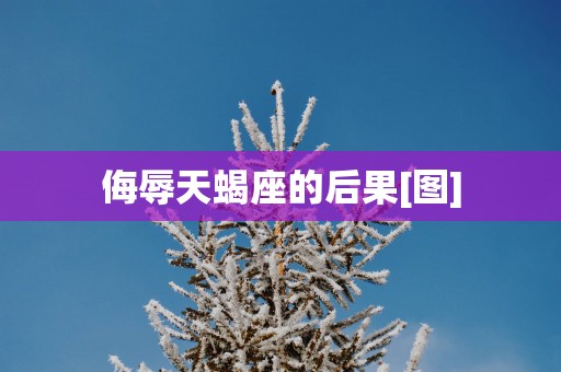 侮辱天蝎座的后果[图]