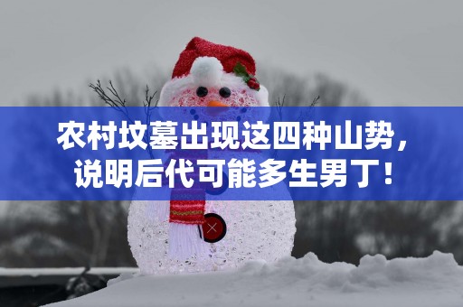农村坟墓出现这四种山势，说明后代可能多生男丁！