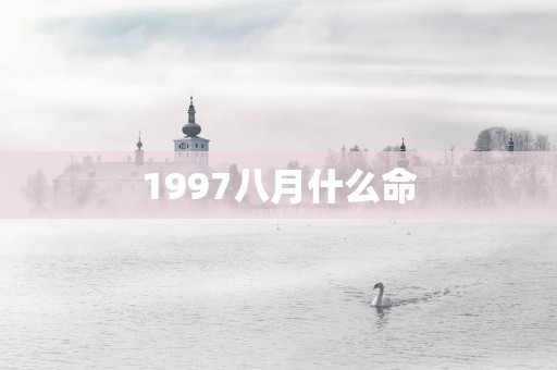 1997八月什么命