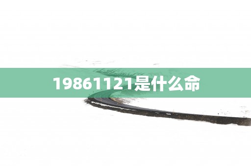 19861121是什么命