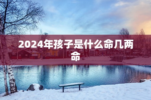 2025年孩子是什么命几两命
