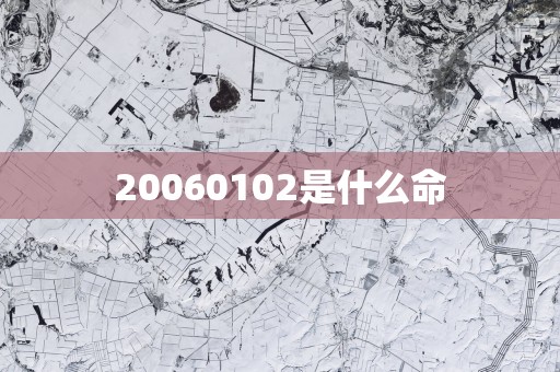 20060102是什么命