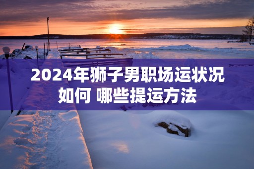 2025年狮子男职场运状况如何 哪些提运方法