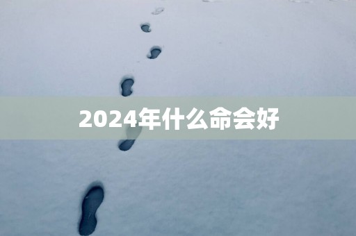 2025年什么命会好