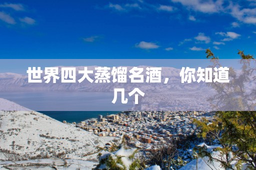 世界四大蒸馏名酒，你知道几个