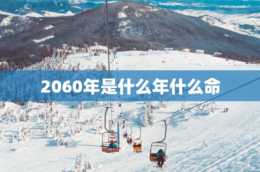2060年是什么年什么命