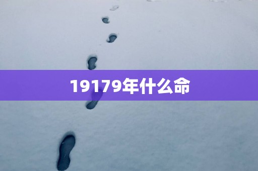 19179年什么命
