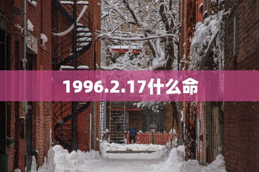 1996.2.17什么命