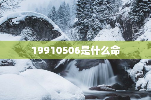 19910506是什么命