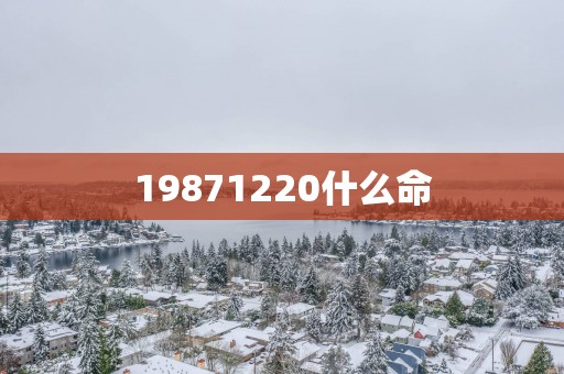 19871220什么命