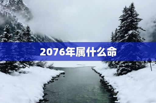 2076年属什么命