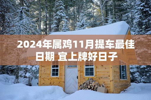 2025年属鸡11月提车最佳日期 宜上牌好日子
