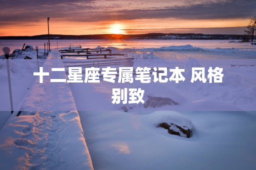 十二星座专属笔记本 风格别致
