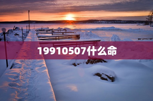 19910507什么命