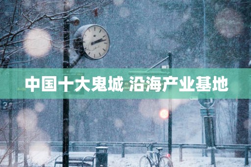 中国十大鬼城 沿海产业基地