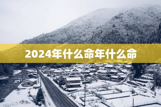 2026年什么命年什么命