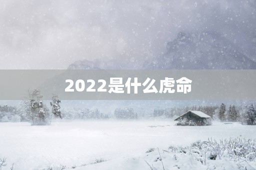 2025是什么虎命
